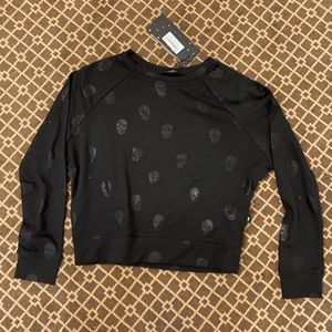 Terez girls black top 7/8 NWT